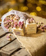 Savon boutons de rose