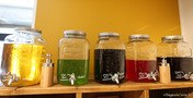 Refillable liquid soap