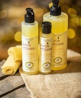 Liquid honey donkey milk soap