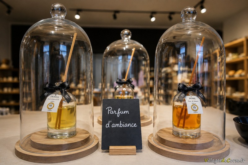 Parfums d'ambiance inspirés de la Corse - Savonnerie du Nebbiu