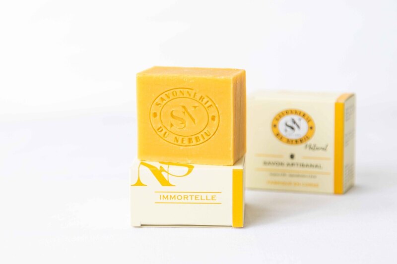 Immortelle-Seife - Savonnerie du Nebbiu - Patrimonio, Korsika