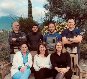 Équipe de la Savonnerie du Nebbiu à Patrimonio