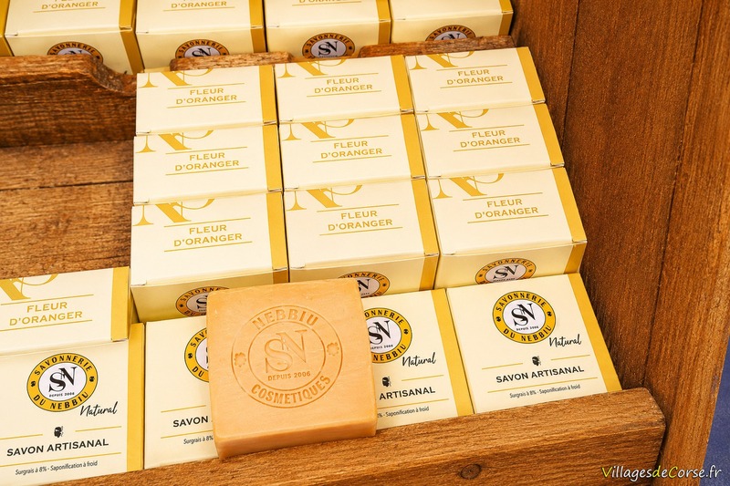 Sapone artigianale ai fiori d'arancio - Savonnerie du Nebbiu a Lucciana
