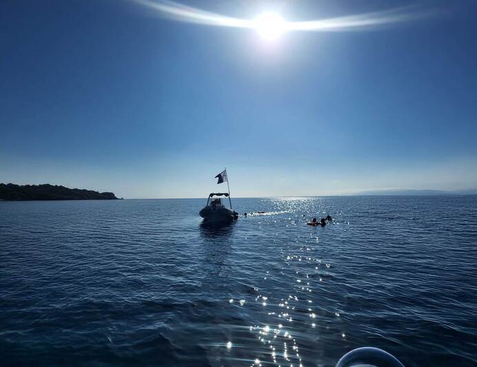 Barca - Scuola di Apnea Cala Di Mare - Bastia, Corsica