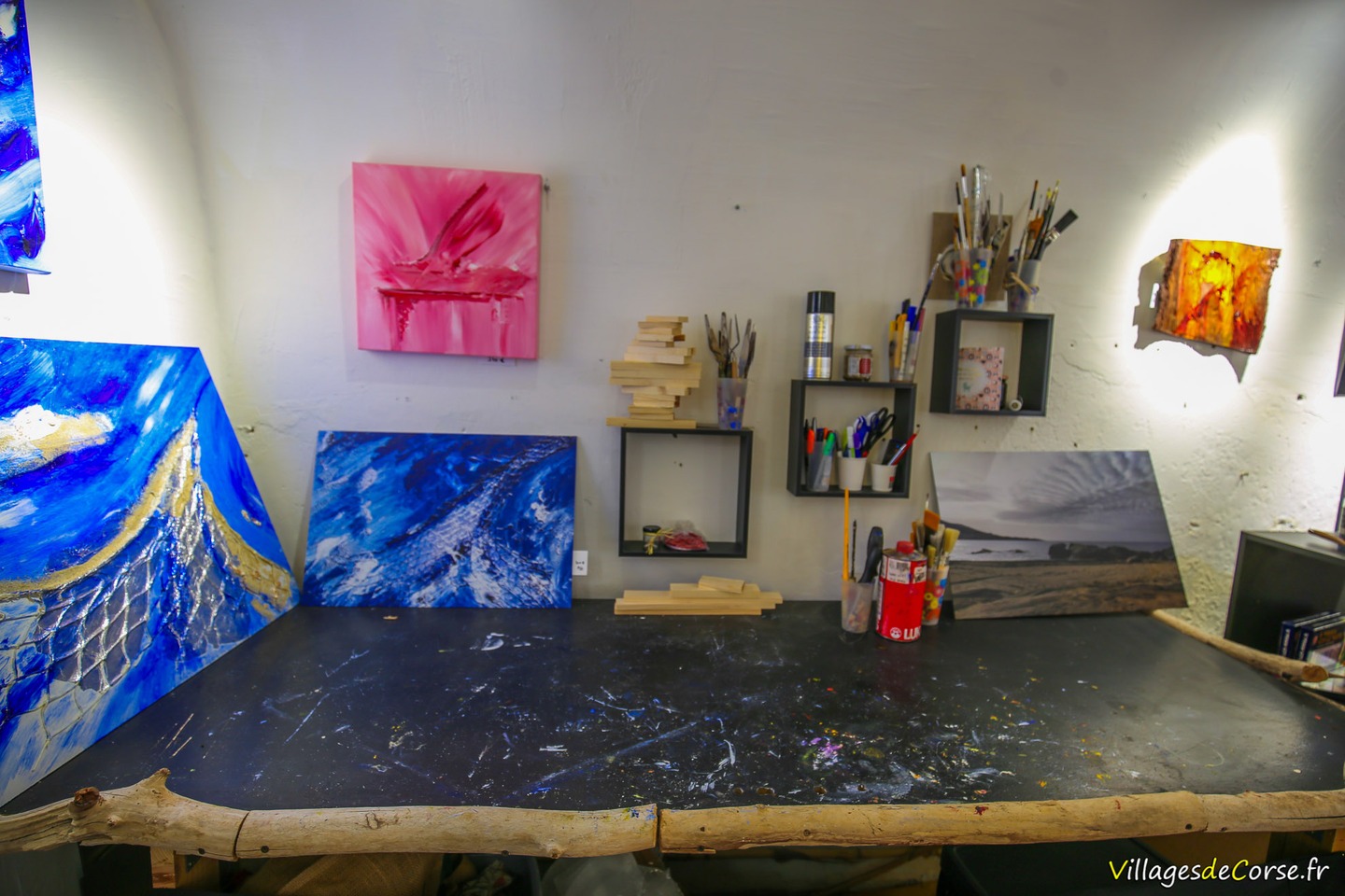 Atelier peinture corse