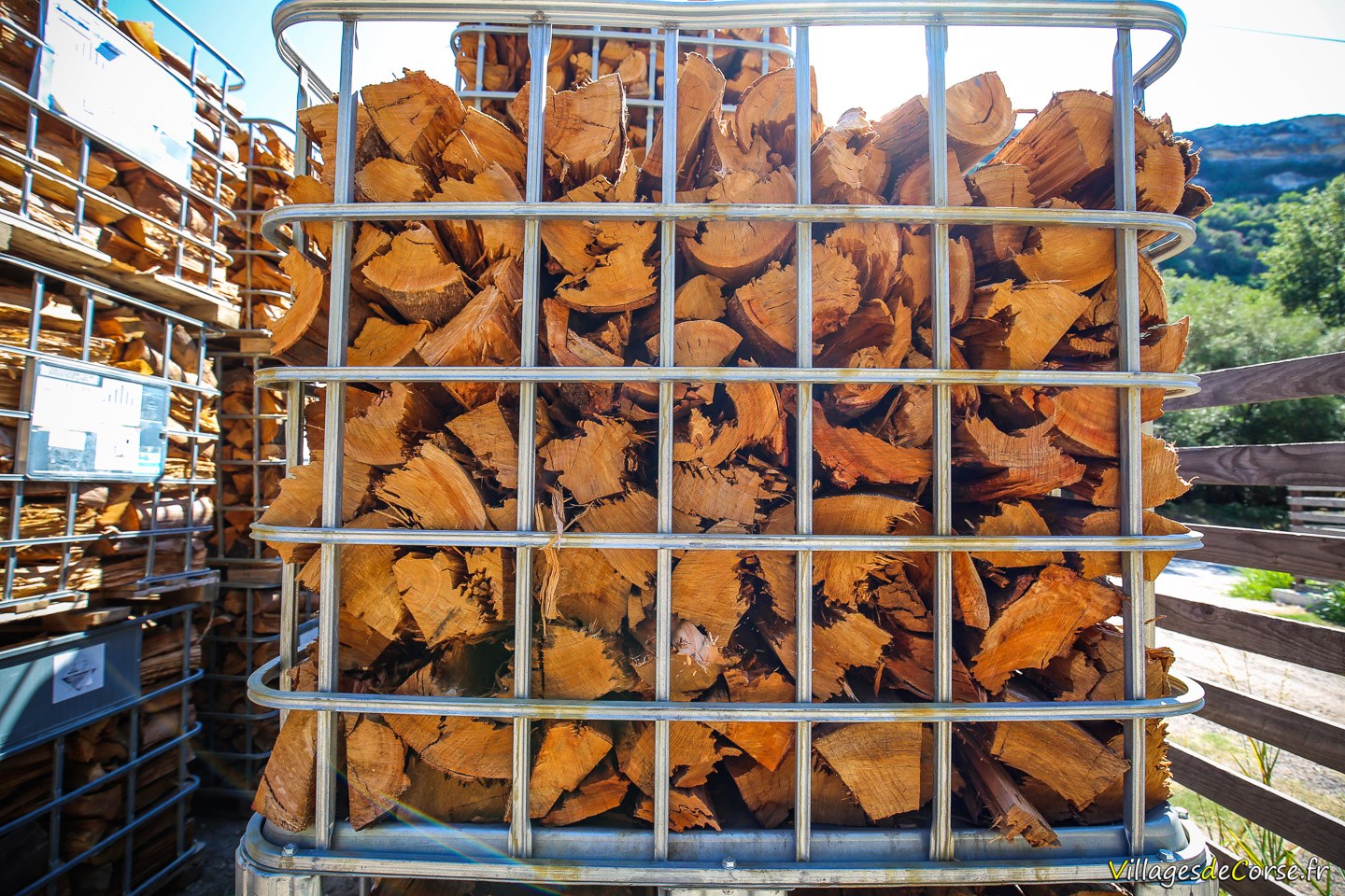 Stère bois de chauffage Corse
