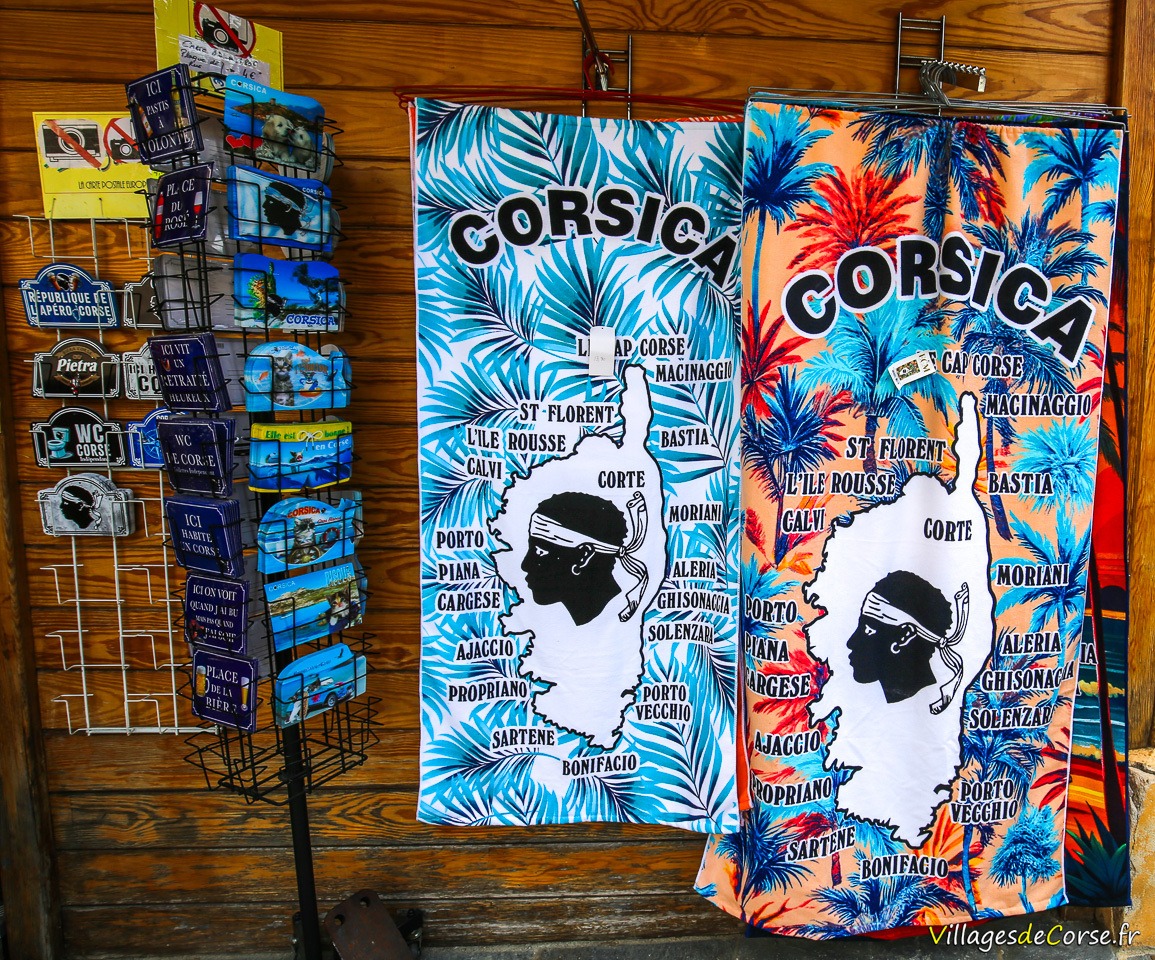 Serviette Corsica - Boutique de souvenirs Corse