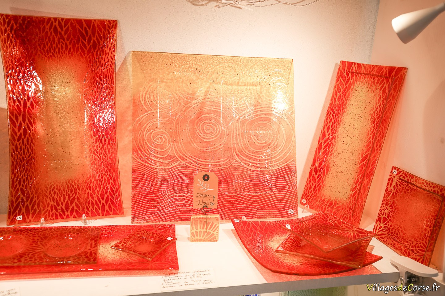 Assiette verrerie corse