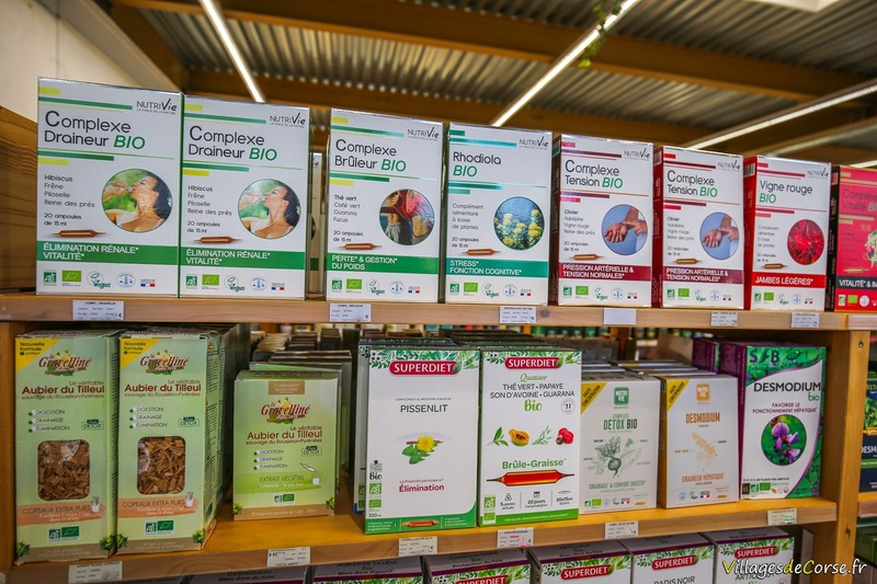Complements alimentaires bio - Magasin BIO la Roulotte - Furiani, Corse