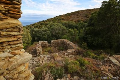 Ruinen verlassenes Dorf Caracu, Meria - 16/09/2016