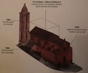 Detailed plan showing the construction stages of the