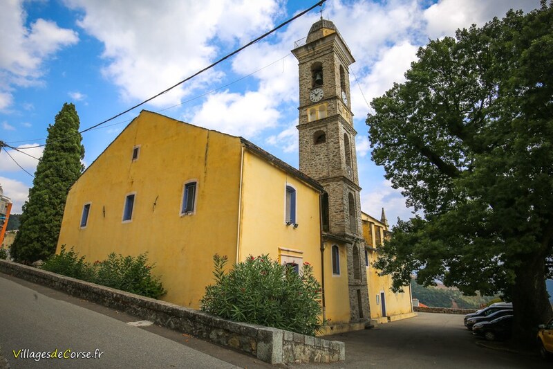 Saint Michael of Serragio Church à Venaco, le 08/23/2019