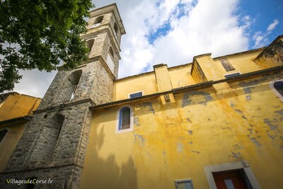 Saint Michael of Serragio Church à Venaco, le 08/23/2019