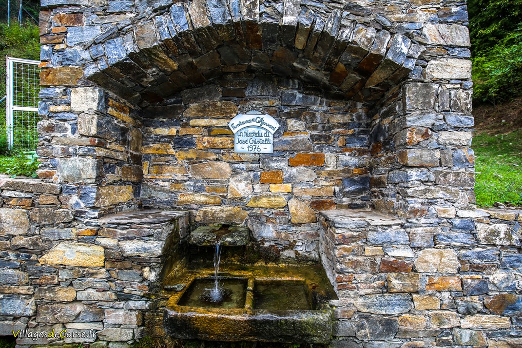 Fontaine - Funtana di Ghjuvani - San Nicolao