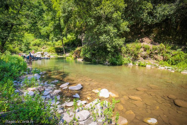 Fluss Canapajo in Velone Orneto, 12.08.2020