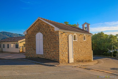 Sankt-Johannes-der-Täufer-Kapelle in Casaglione, am 23.08.2022