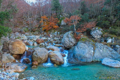 Fluss Gravona in Bocognano, 25/11/2012