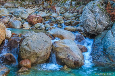 Rivière Gravona in Bocognano am 25112012