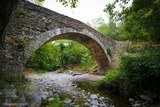 Genoese Bridge Croix des Vents in Murato, on 06/09/2020