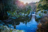 Bevinco River in Murato, on 30/12/2020