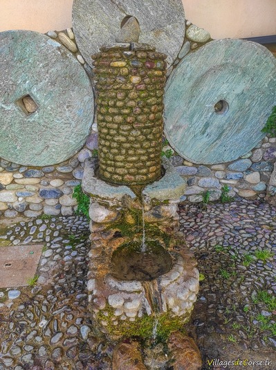 Fontaine de l'Incrucciata à Murato, le 18/03/2025