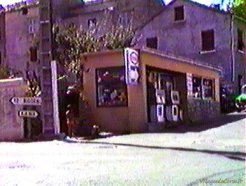 Ancienne Station Essence Esso de Murato - Eté 1988