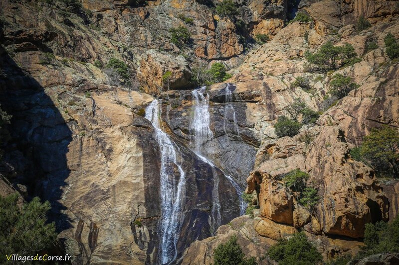 Falconaia-Wasserfall in Corscia, am 16.02.2019