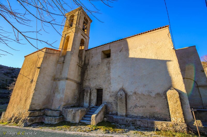 San-Salvadore-Kirche in Corscia, am 16.02.2019