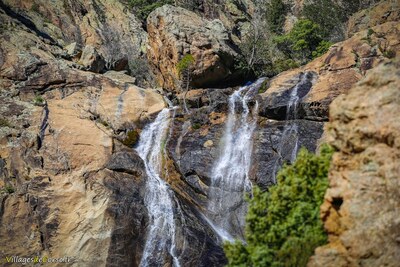 Falconaia-Wasserfall in Corscia, am 16.02.2019