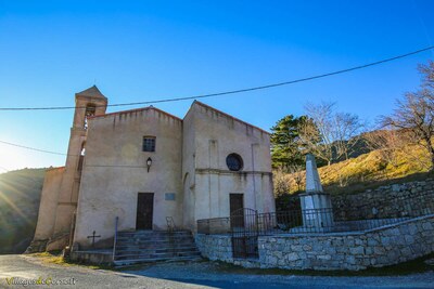 San-Salvadore-Kirche in Corscia, am 16.02.2019