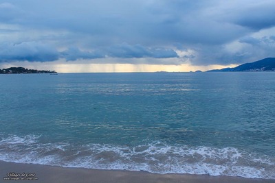 Porticcio Beach in Grosseto Prugna, 04/21/2013