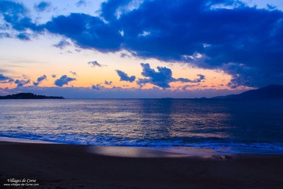 Porticcio Beach in Grosseto Prugna, 02/04/2012