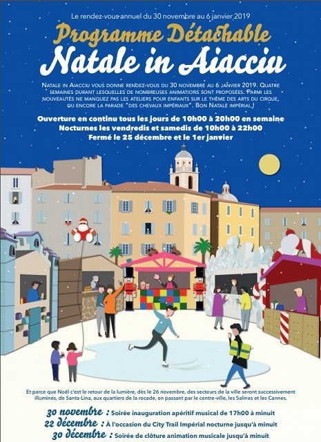 Marché de Noël Ajaccio 2018