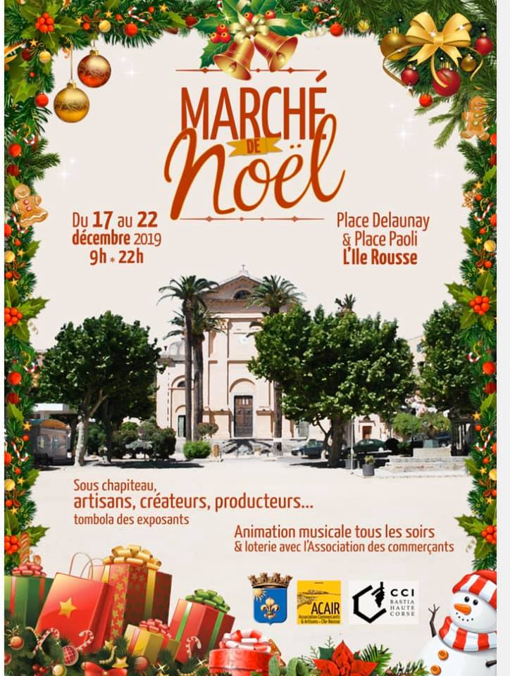 Marché de Noël d'Île Rousse