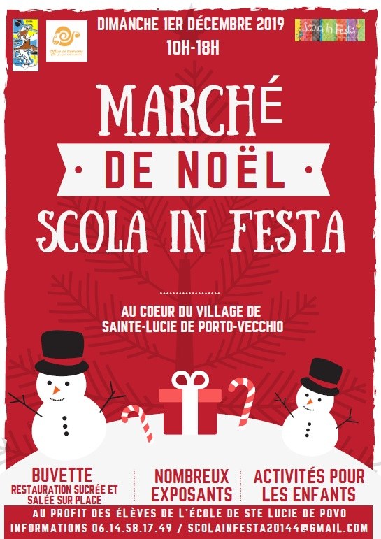 Marché de Noël de Sainte Lucie de Porto Vecchio