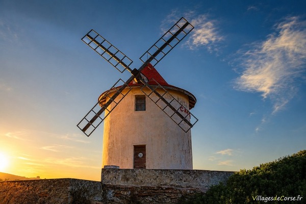 Le Moulin Mattei dans le Cap Corse