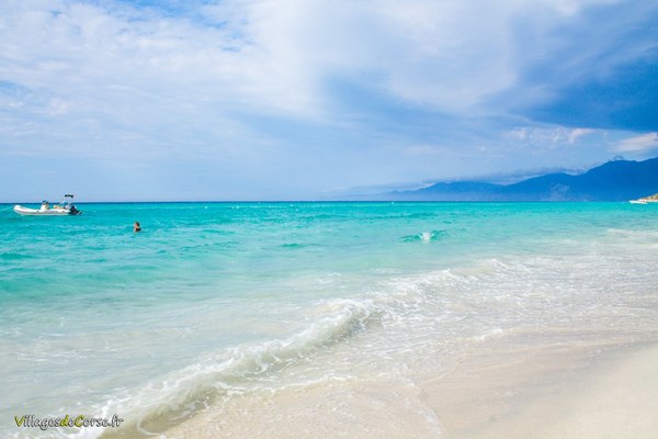 Plage de Saleccia à Santo-Pietro-di-Tenda