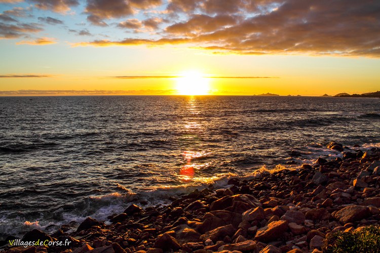 îles Sanguinaires à Ajaccio Pointe De La Parata Coucher