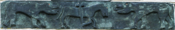 Skulptur Lamm Sieg Apokalypse