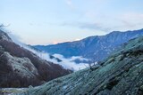 Nuages Montagne Corse