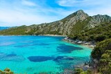 Plage corse sentier des souaniers saint florent