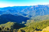 View of southern Corsican mountains