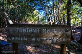 Sign - funtana Mata