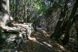 Path from the abandoned village of Mata to Luri