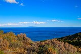 Blick auf die Insel Elba