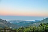 Sonnenuntergang etang biguglia