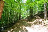 Début du sentier archéologique